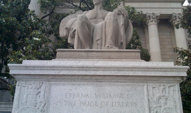 The price of freedom is eternal vigilance