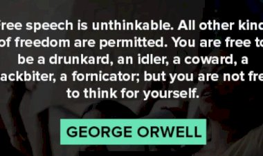 Free speech -  George Orwell
